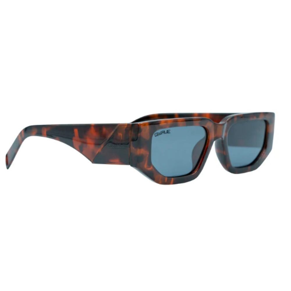 QWAVE Collection Chels Polarized Sunglasses,‎ Lava Tortoise / Obsidian Lens